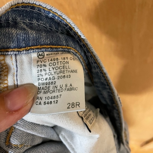 UC- Ag Adriano Goldschmied tomboy relaxed straight jeans - Picture 6 of 7